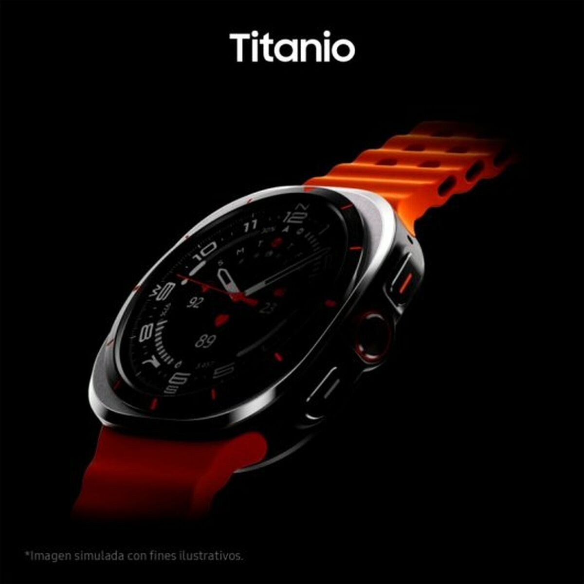 Smartwatch Samsung L705 Titanio Plateado
